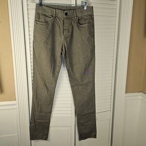 Standard James Perse Mens‎ Gray 5 Pocket Garment Dyed Pants 30 Unhemmed
